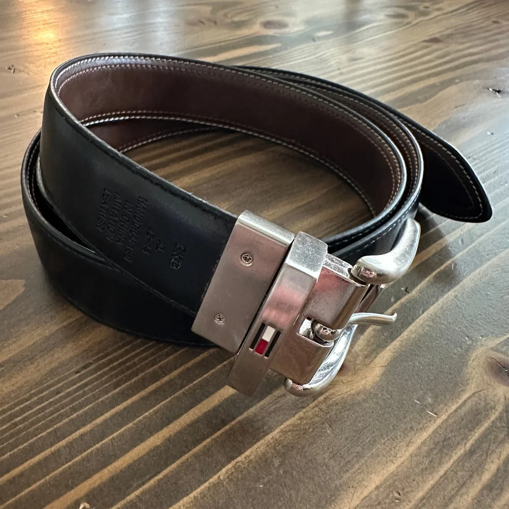 Men's Tommy Hilfiger Belt XL Black/Brown